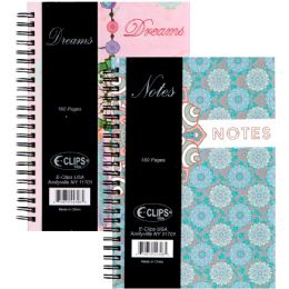36 Pieces Fancy Journal, "notes & Dreams", 6x8.5, 160 Sheets - Notebooks