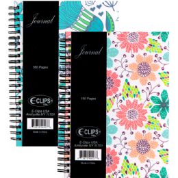 36 Wholesale Fancy Journal, Flowers, 6x8.5, 160 Sheets