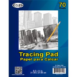 36 Pieces Tracing Pad, 8.5x11, 70 Sheets - Sketch, Tracing, Drawing & Doodle Pads