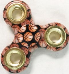 48 Wholesale Wholesale Basketball Graphic Fidget Spinners