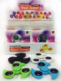 24 Wholesale Wholesale Solid Color Turbo Shaped Fidget Spinner Display