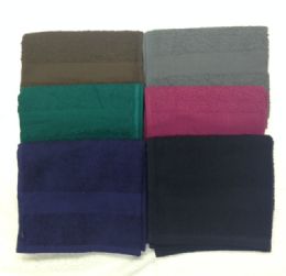 120 Wholesale Eurocale Bleach Resistant Colored Hand Towels 16 X 27 Burgundy