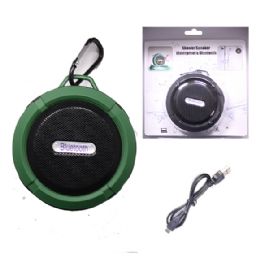 12 Pieces Waterproof Bluetooth Shower Speaker In Green - Speakers and Microphones