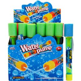 144 of 10.5"l X 1.5"d Clear Water Pump In 24pc Display Box