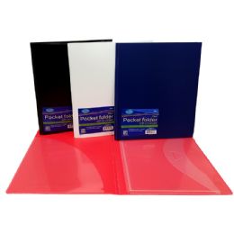 48 Pieces Folder With Lock Envelope And Pocket - Poster & Foam Boards