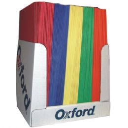 100 Pieces Oxford Twin Pocket FolderS- Asst. Colors - Folders and Report Covers