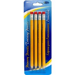48 Packs Primary Training Pencil, 4pk, (2 Inners) - Pencils