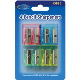 48 Pieces Pencil Sharpeners - 4 Pack - Sharpeners