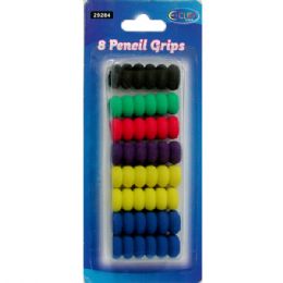 48 Pieces Pencil Grips - 8 Count - Pencil Grippers / Toppers