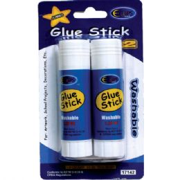 36 Wholesale 2 Pack Jumbo Glue Stick