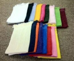 72 Wholesale Standard Quality Fingertips - Hemmed Towels 11 X 18 Hot Pink