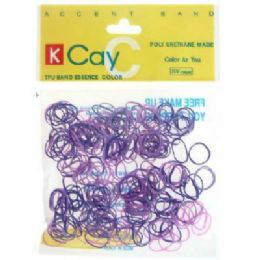 72 Wholesale Assorted Colored Mini Rubber Bands