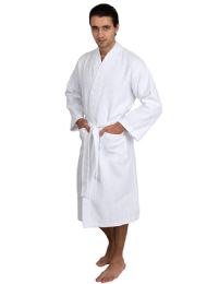 4 Wholesale Bath Robes In Robe In White