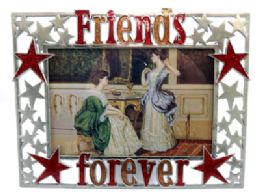 10 Wholesale Picture Frame With Stars And The Words "friends" Across The Top And "forever" Across The Bottom
