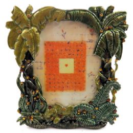 10 Wholesale Small Picture Frame With Palm Trees And Rhinestone Accents