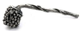 60 Wholesale Pewter Candle Snuffer In Grape Vine Design