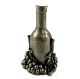 60 Wholesale Pewter Candle Snuffer In Shaped Of A Wine Shaft With Clusters Of Grapes Surrounding The Shaft