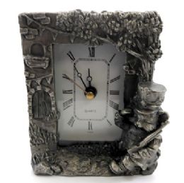 10 of Pewter Framed Clock With A Cat As A Soldier