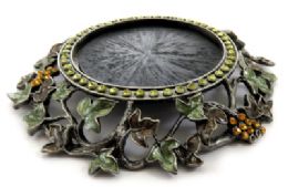 60 Wholesale Round Candle Holder With Filigree Grape Vine Designs Along The Base