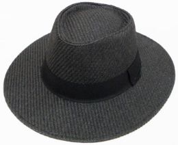 36 Wholesale Mens Hat W/ Black Band