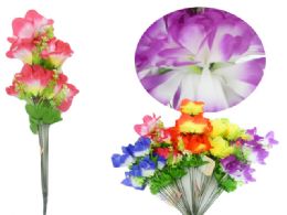 144 Wholesale 8 Head Flower Bouquet