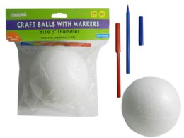 96 Pieces 1 Piece Craft Ball - Craft Kits
