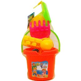 12 Wholesale Beach Toy Bucket With Accessories