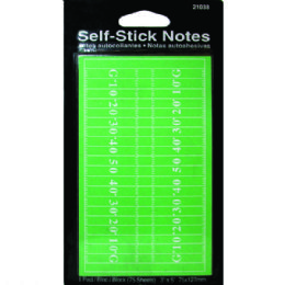 36 Packs Football Field Self Stick Notepad 3x5 75 Sheets - Sticky Note & Notepads
