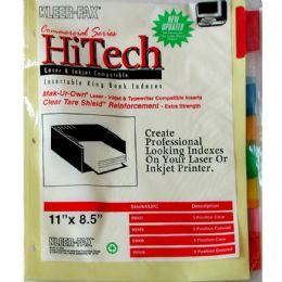 18 Pieces Keer Fax 8 Clear Tab Dividers - Tab Dividers