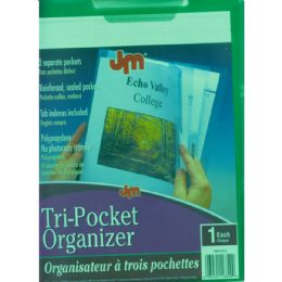 50 Pieces Centis Tri Pocket Organizer - Tab Dividers