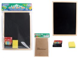 72 Wholesale 3 Piece Chalkboard Set