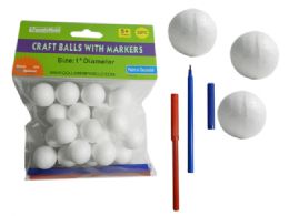 96 Pieces 20 Piece Craft Balls - Craft Kits