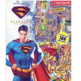 48 Bulk Superman Returns Official Movie Book Includes Activity