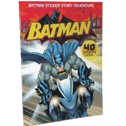 48 Bulk Batman Sticker Story Adventure 40 Stickers Included