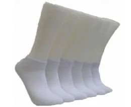 480 Pairs Men's Solid White Low Cut Ankle Socks - Mens Ankle Sock