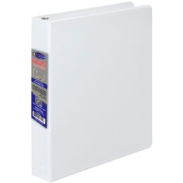 48 Pieces Vinyl Binder, 1", 2 Pockets , White - Clipboards and Binders