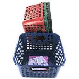 72 Wholesale 8.5 X 9'' Plastic Basket