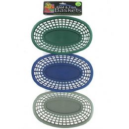 72 Wholesale Oval Food Basket