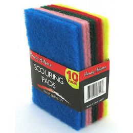 60 Pieces MultI-Colored Scouring Pads - Scouring Pads & Sponges