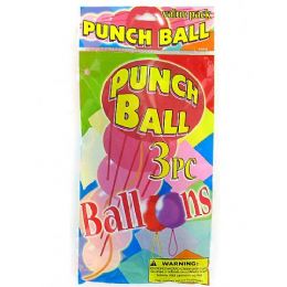 72 Wholesale Punch Balls Value Pack (set Of 3)