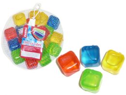 72 Pieces Reusable Square Ice Cubes 20pcs - Freezer Items
