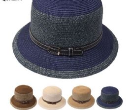 24 Wholesale Elegant Woman High Quality Bucket Hat