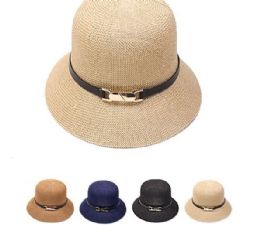 24 Wholesale Elegant High Quality Woman Bowler Hat