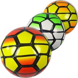 60 Wholesale No. 2 Neon Geometric Soccer Balls.