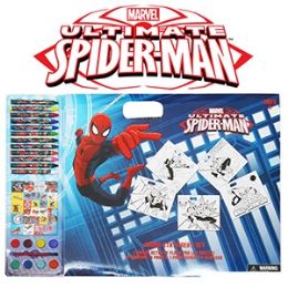12 Pieces 23 Piece Jumbo Marvel's Spiderman Art Sets - Craft Kits