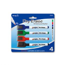 96 Bulk 4 Piece Dry Erase Color Marker