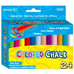 Forty Eight Count Colored Chalks