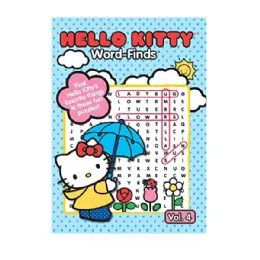 96 Pieces Hello Kitty Word Finds - Crosswords, Dictionaries, Puzzle books