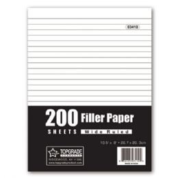 48 Pieces Two Hundred Count Filler Paper - Paper