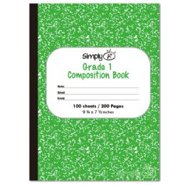 72 Units of Primary Composition Book In Green - Note Books & Writing Pads